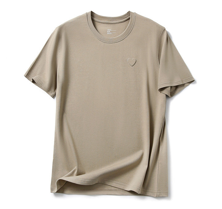 Love Embossed T-shirt For Men And Women