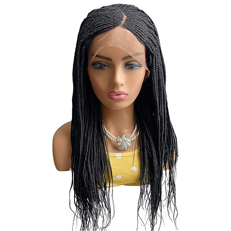 Front Lace African Small Curly Hair Wig