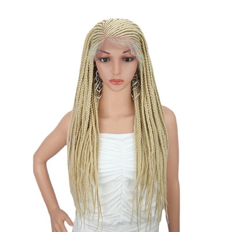 Front Lace African Small Curly Hair Wig