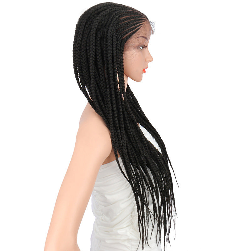 Front Lace African Small Curly Hair Wig
