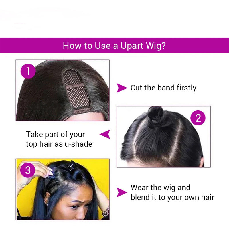 Forever Glueless Body Wave U-Part Wig