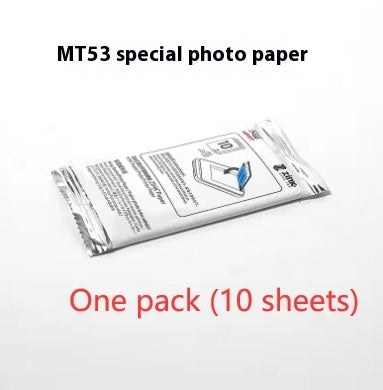 Portable Color Photo Printer – Wireless USB & Bluetooth Thermal Sublimation for Full-Color Prints