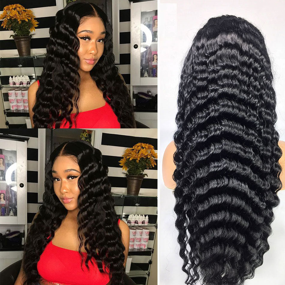 Deep Wave Lace Frontal Wig
