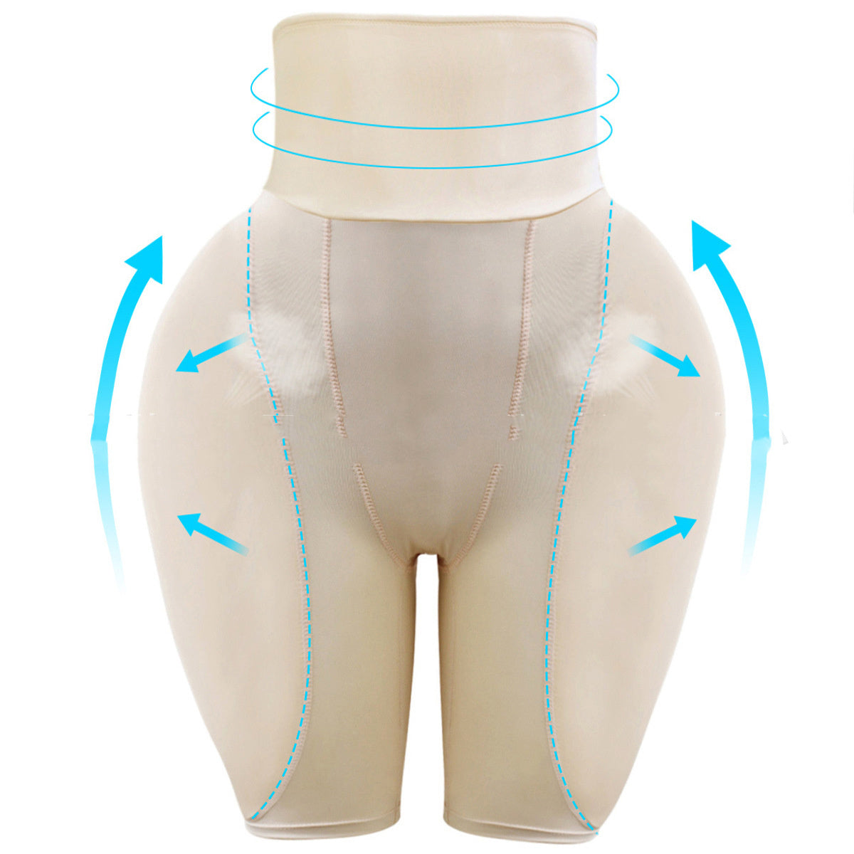 Feng Crotch Sponge Pad Fake Butt Shapewear