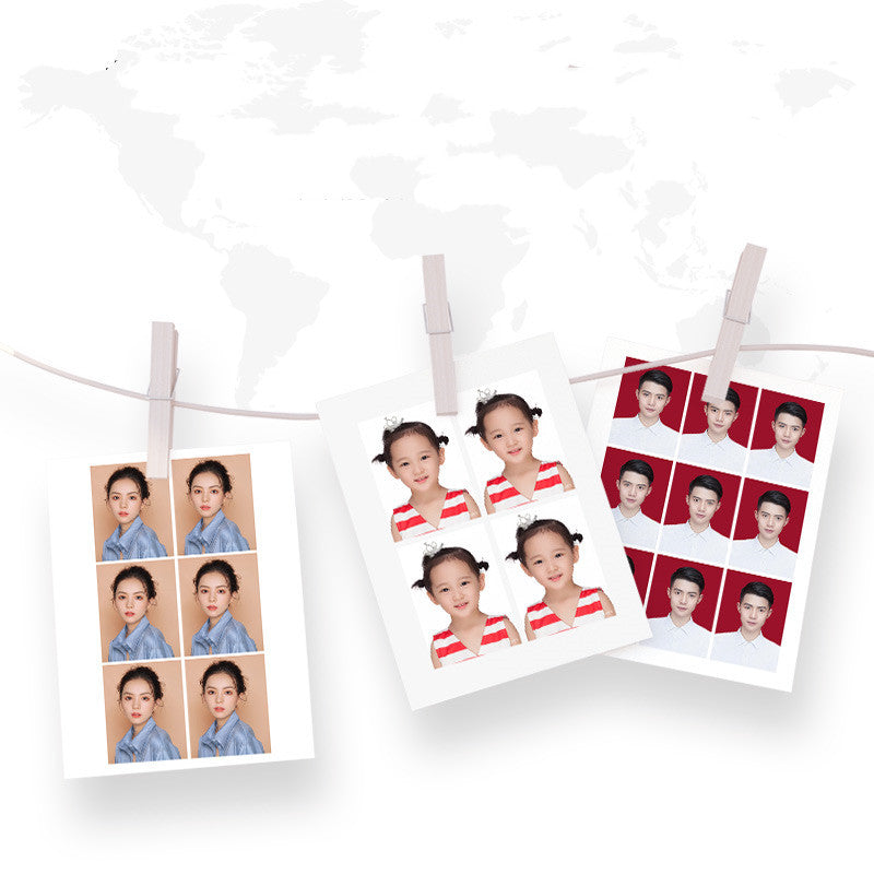 Portable Color Photo Printer – Wireless USB & Bluetooth Thermal Sublimation for Full-Color Prints
