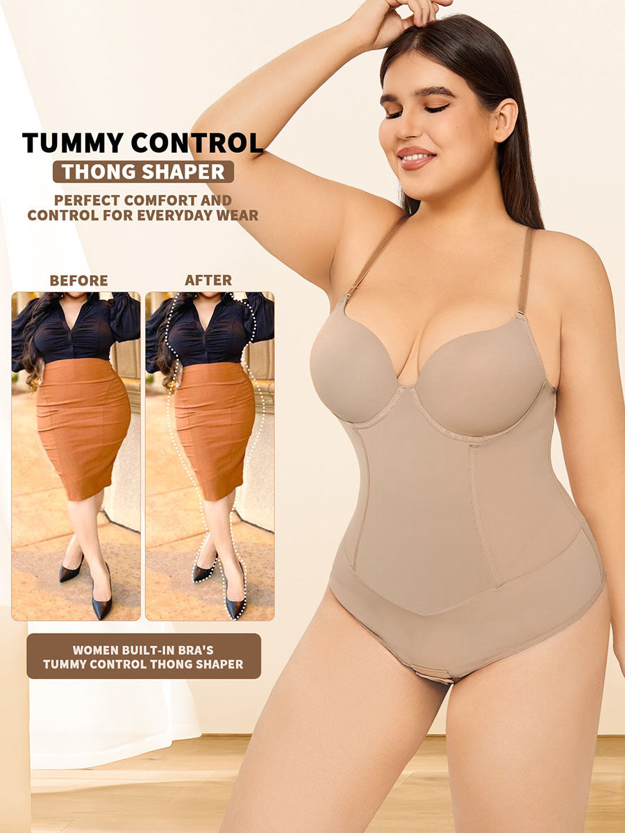 Tummy Control Shapewear Bodysuit