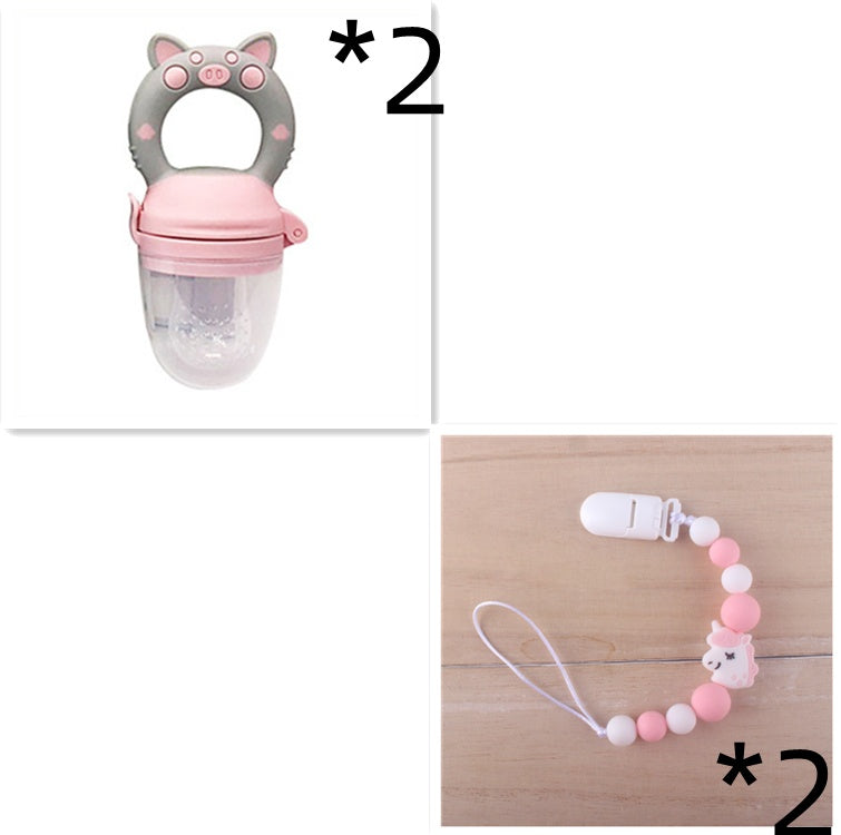 Baby Fruit  Vegetable Food Teether