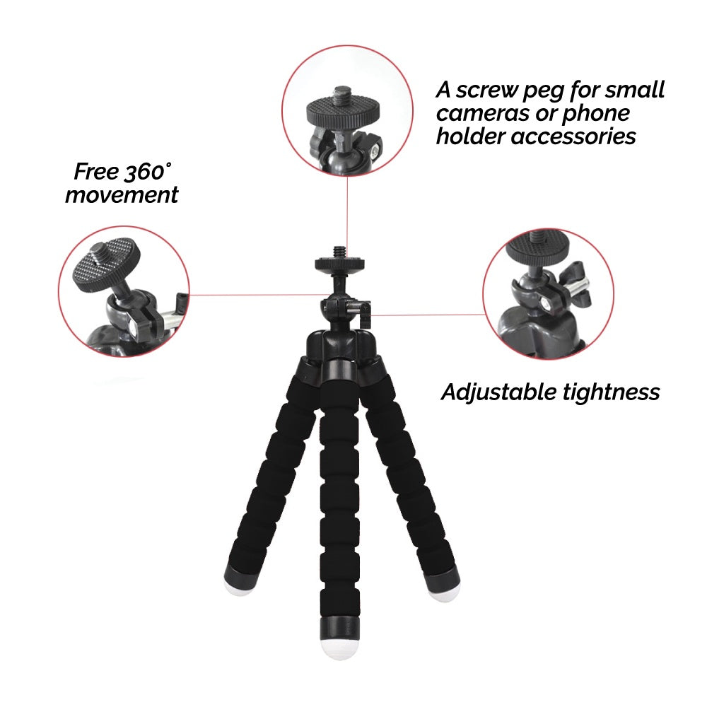 Mini Tripod Remote Stand Holder