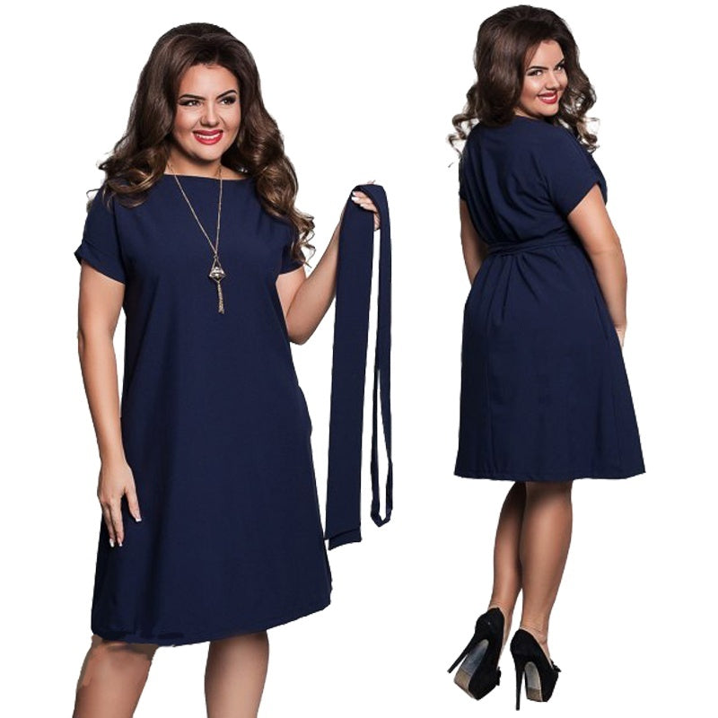 Ladies Curvier Figures Stylish Dress