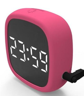 Voice Control Mirror Table Clock