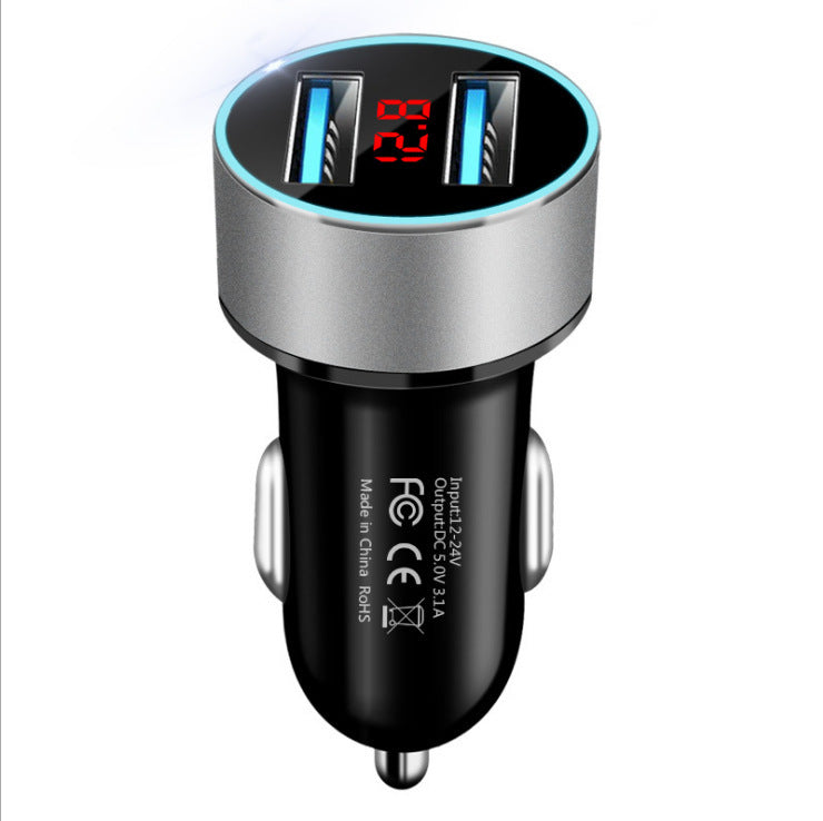 Car LED Light Phone Charger