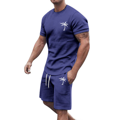 Short-Sleeved Shorts Sports Leisure Suit