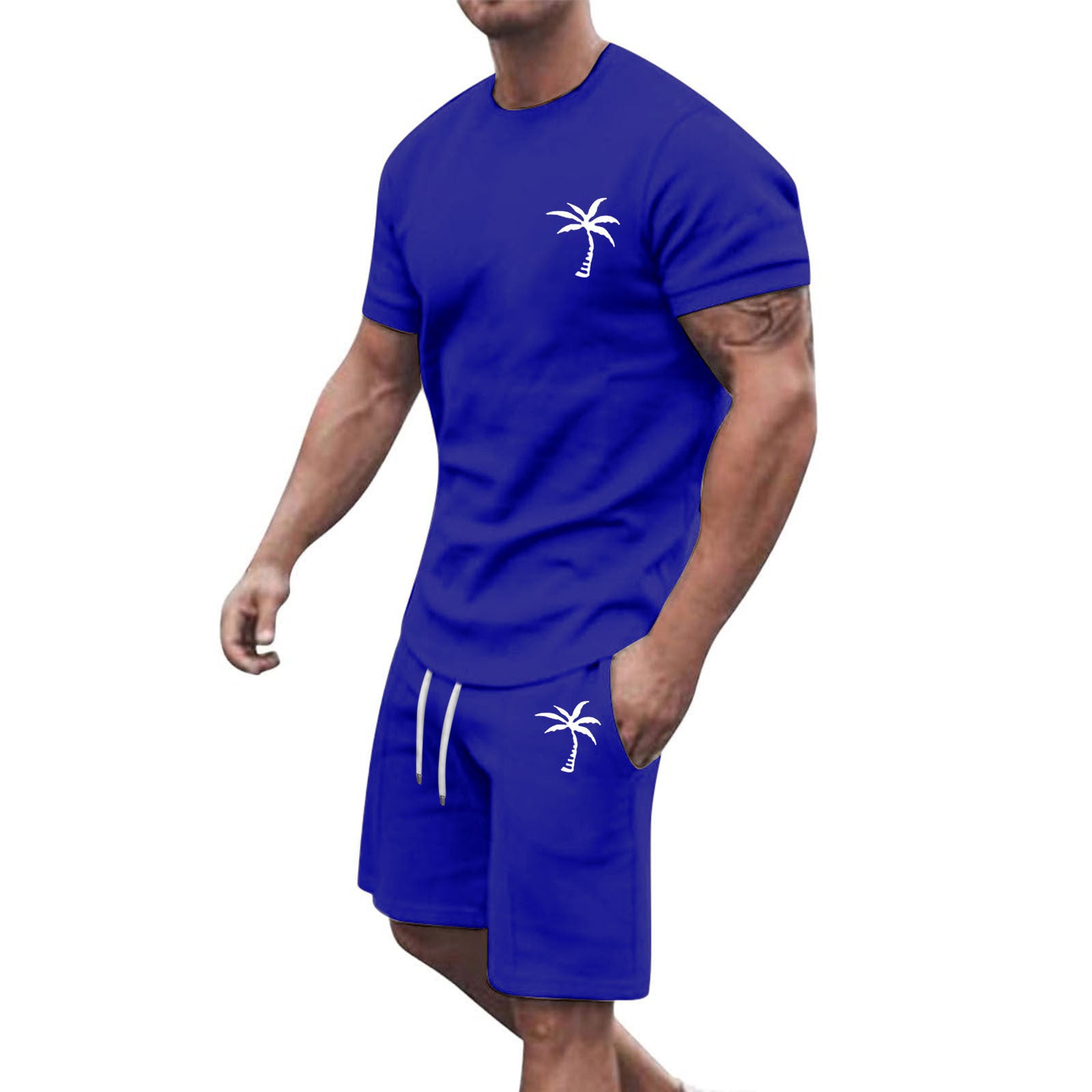 Short-Sleeved Shorts Sports Leisure Suit