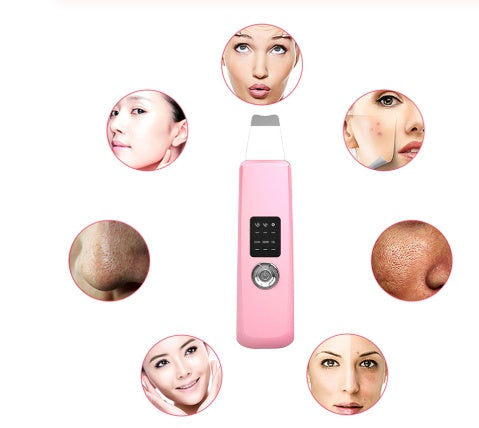 High-Frequency Ultrasonic Skin Scraper