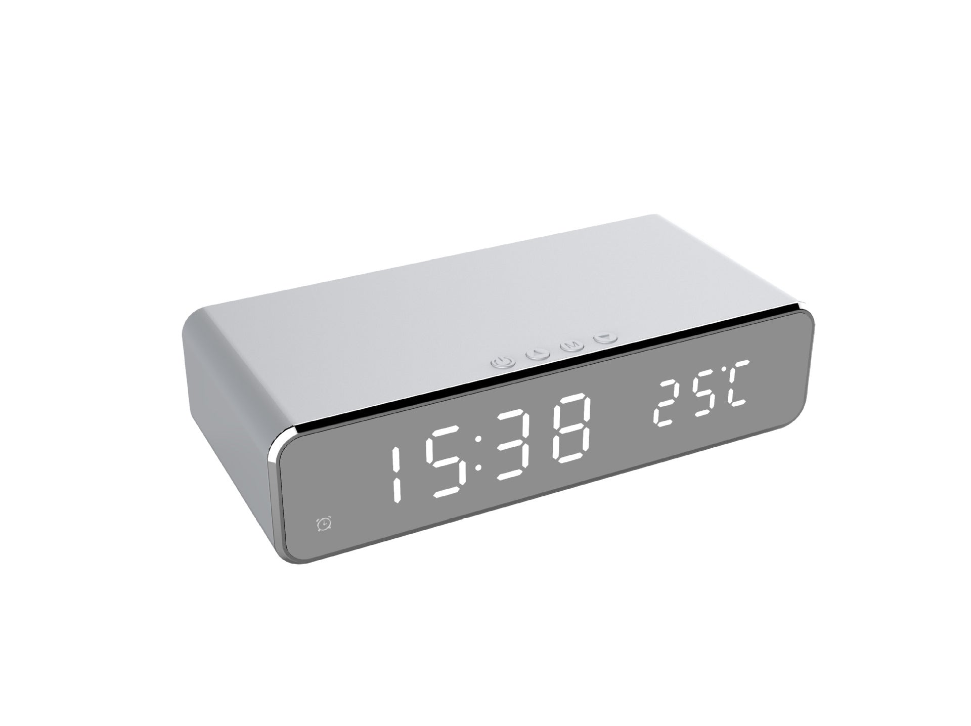 LED Alarm Clock Wireless Charger