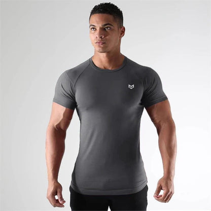 Quick-Dry Short Sleeve T-Shirt for Gym