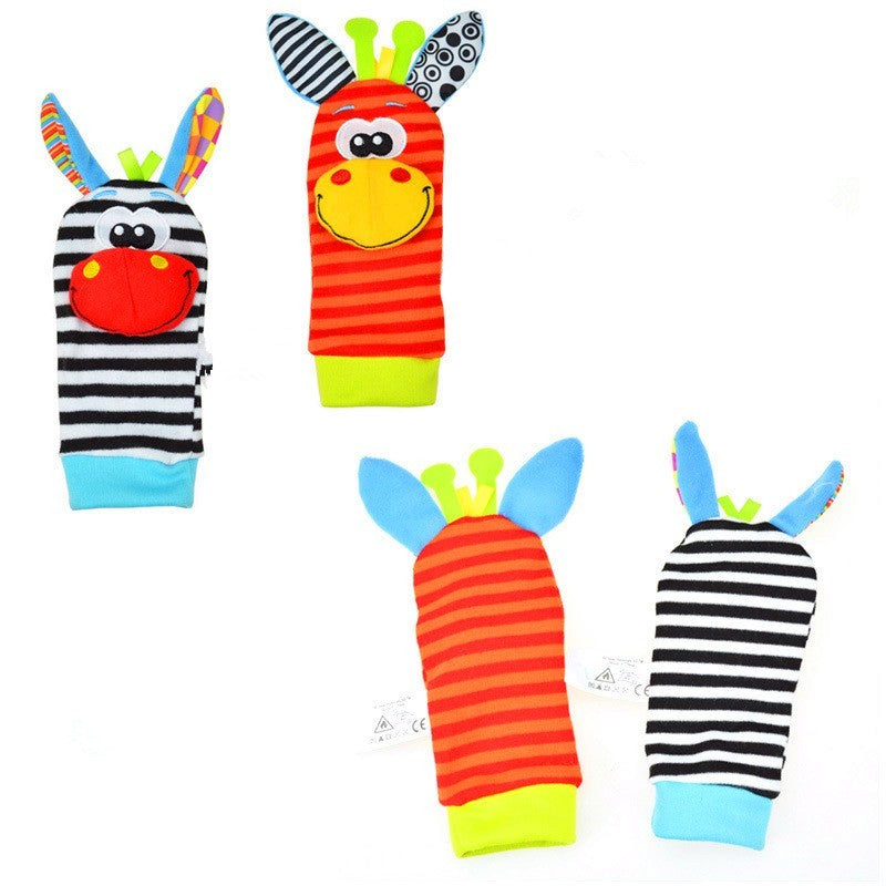 Baby Cartoon Bell Strap Socks