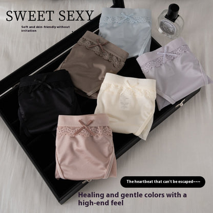 French Maillard Sexy Satin Underwear For Women