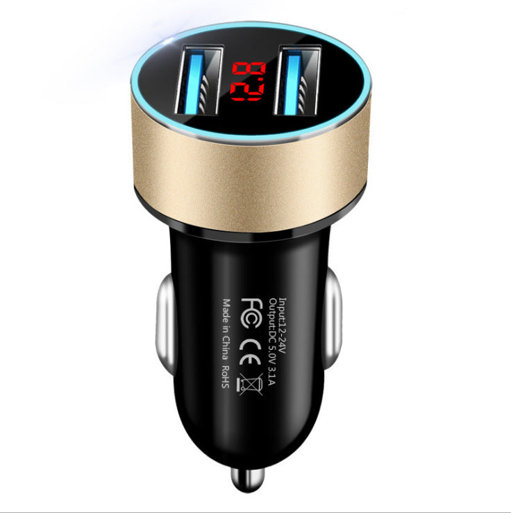 Car LED Light Phone Charger