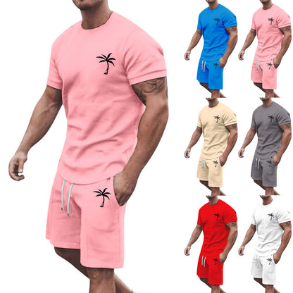 Short-Sleeved Shorts Sports Leisure Suit