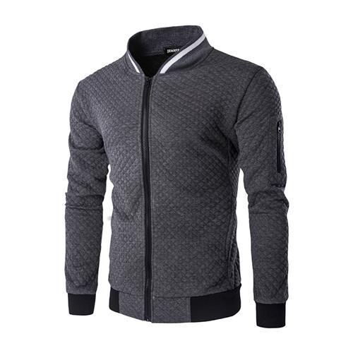 Zipper Design Mens Jacket