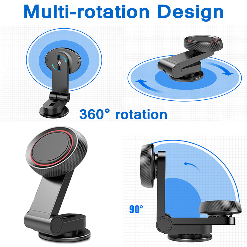 Rotating Magnetic Car Phone Holder