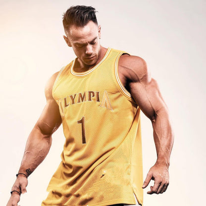 Trendy Sleeveless Gym Training Gear