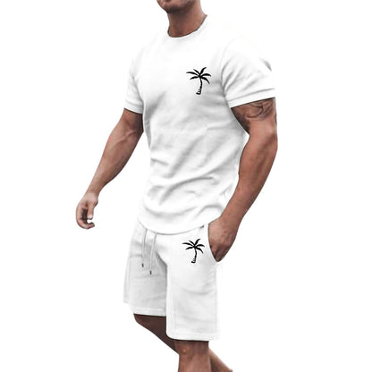 Short-Sleeved Shorts Sports Leisure Suit