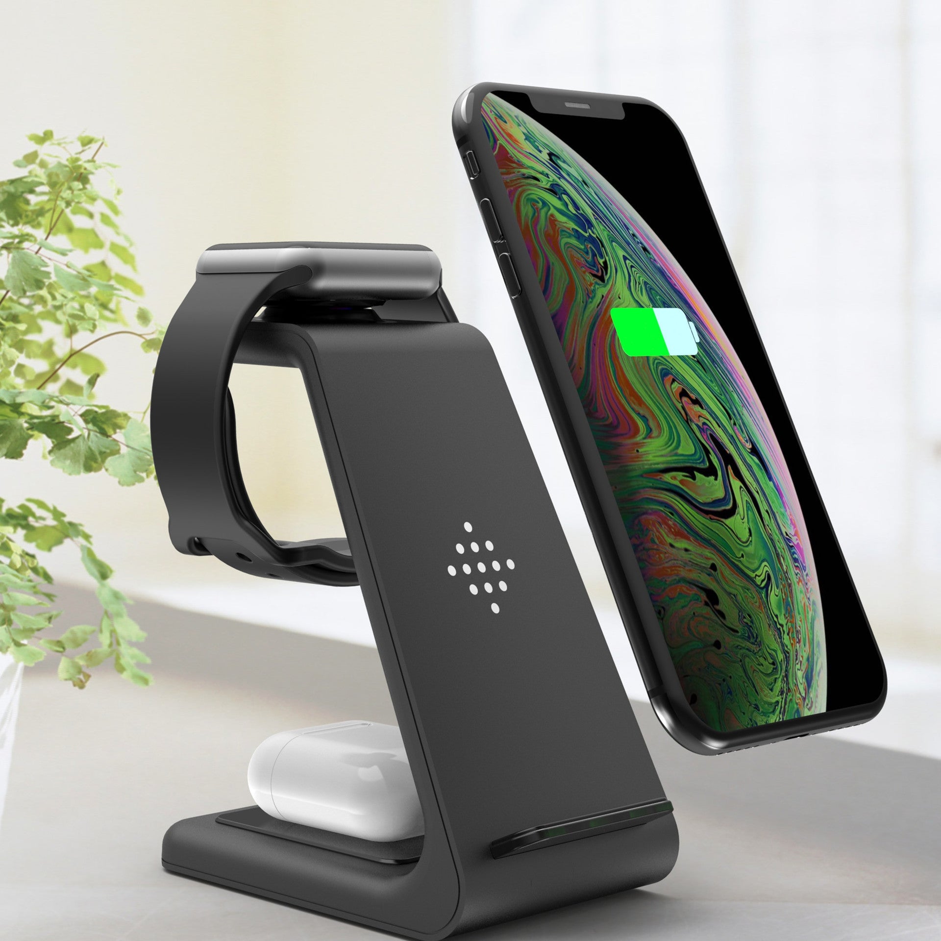 3 In 1 Station Wireless Fast Charger Stand