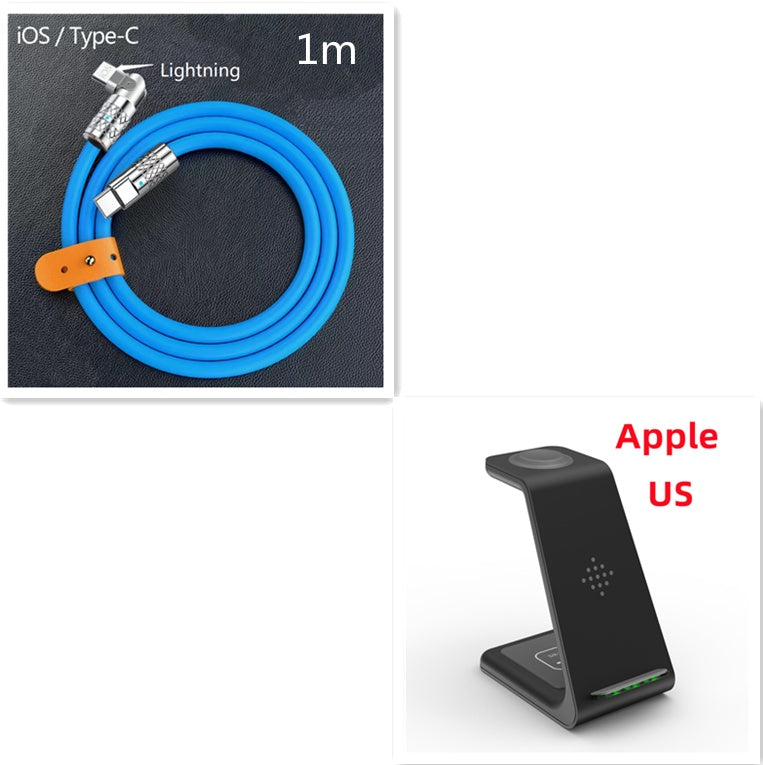 3 In 1 Station Wireless Fast Charger Stand