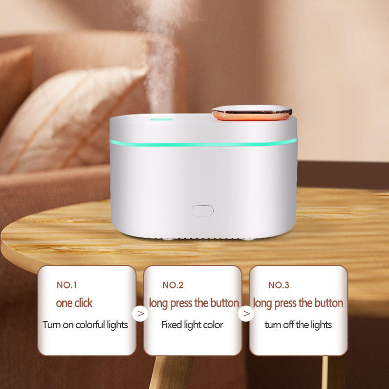 Drop Shipping Portable Ultrasonic Air Aromatherapy Machine Electronic Home Fragrance Aroma Diffuser Humidifier