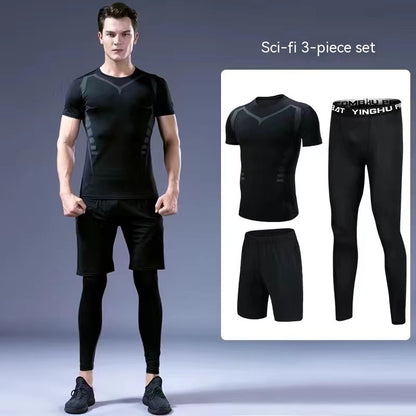 Quick-Drying Running Sportswear . Gym-Ready Activewea