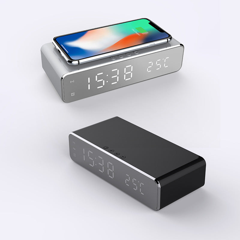 LED Alarm Clock Wireless Charger