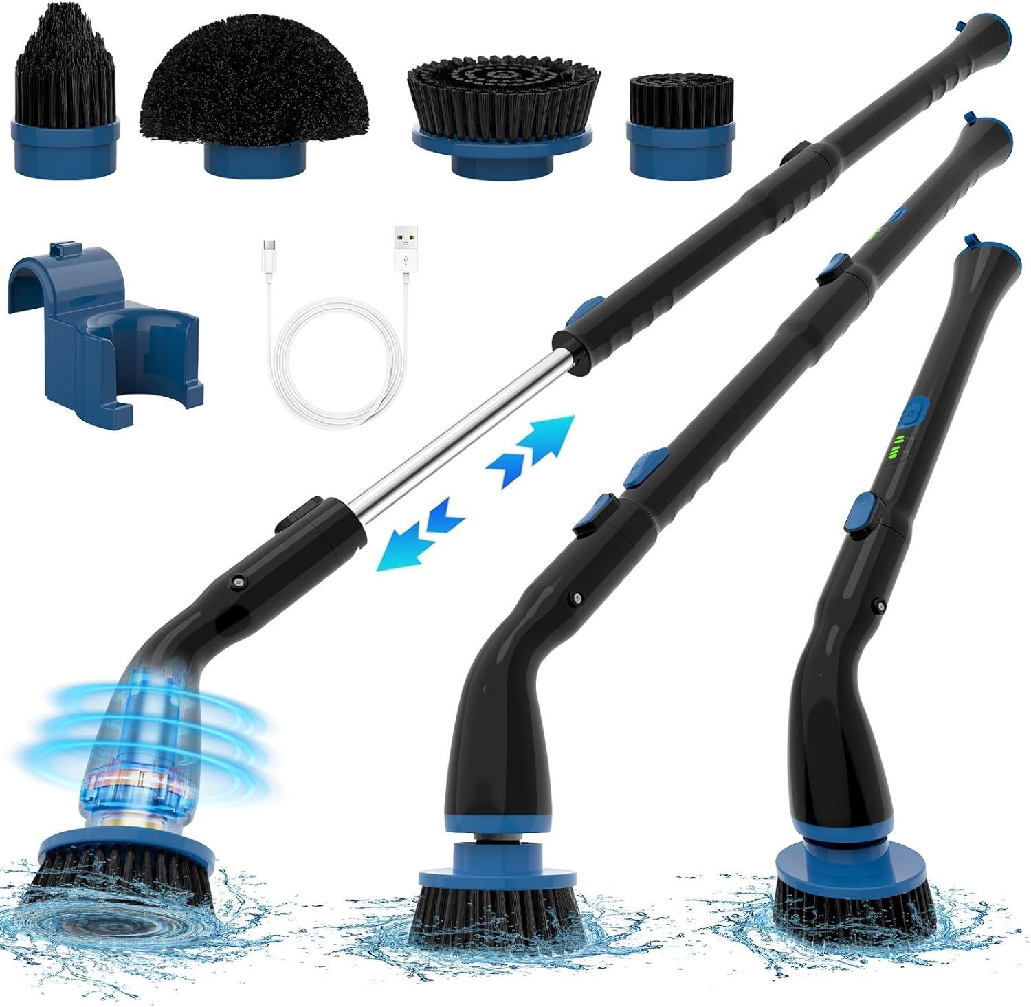 Handle Power Floor Cleaning Brush