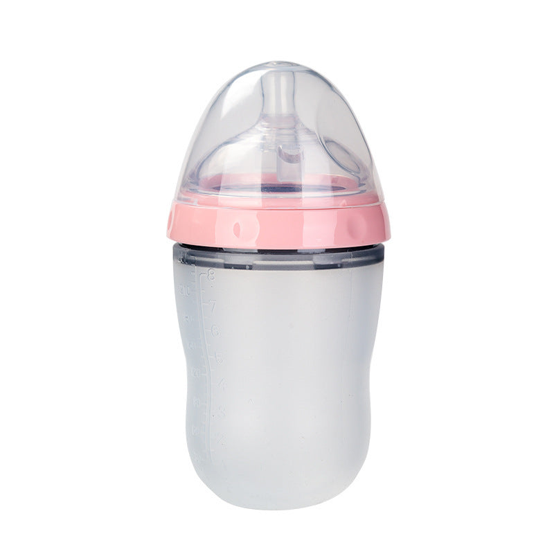 Baby Soft Silicone Milk Feeding Bottle