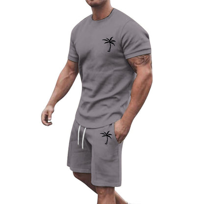 Short-Sleeved Shorts Sports Leisure Suit