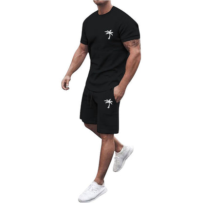 Short-Sleeved Shorts Sports Leisure Suit