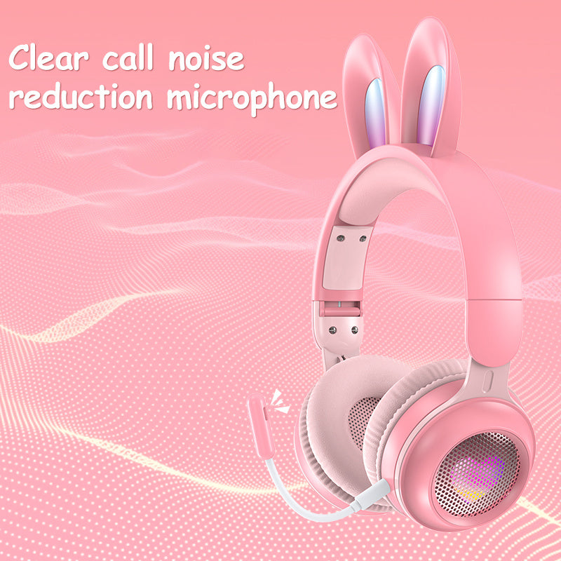 Wireless Rabbit Ear Shape Headphones