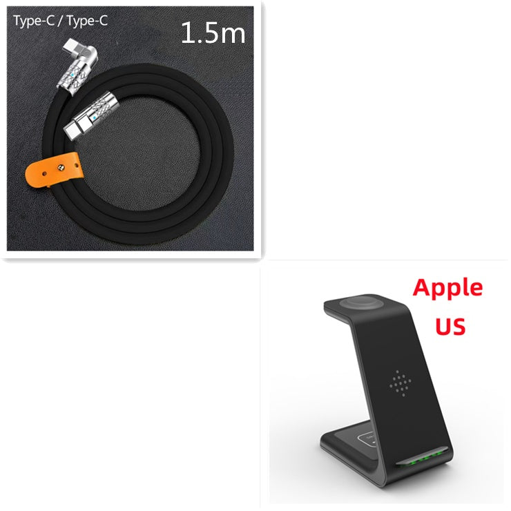 3 In 1 Station Wireless Fast Charger Stand