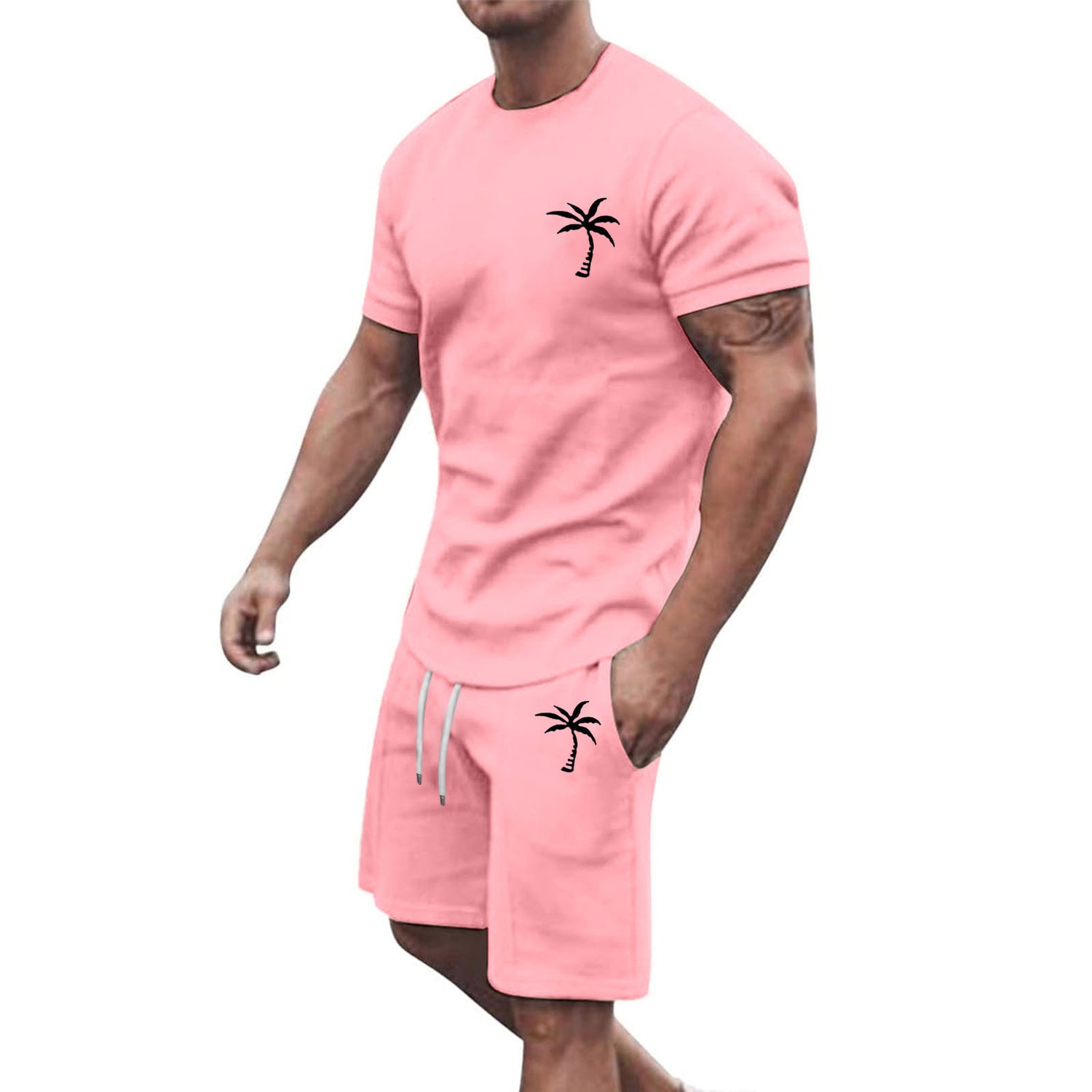 Short-Sleeved Shorts Sports Leisure Suit