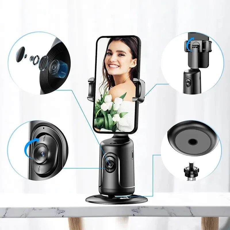 360 Auto Face Phone Holder