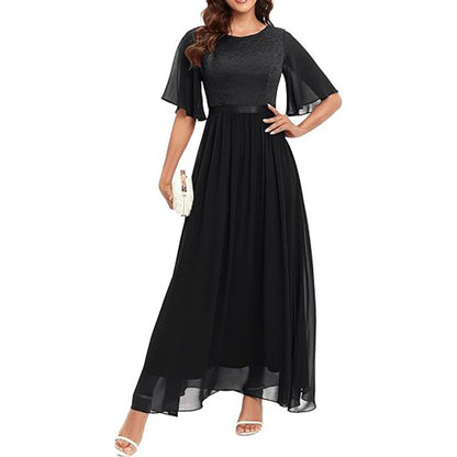 European &amp; American Style Lace Bridesmaid Dress for Women